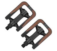WOONEKY Anti-slip Bike Pedals for Mountain and Folding Bikes Ergonomic Flat Platform Design with Bearings for Comfortable Efficient Riding Road Dirt and Urban Cycles