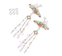 WOONEKY Antique Hair Stick Vintage Hair Accessories Chinese Style Hairpin Tassel Hairpin for Women