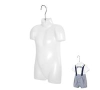 WOONEKY Baby Clothes Mannequin Model with Hanger Kids Mannequin for Child Clothing Display Toddler Clothes for Shop Window Counter Shelf and Home Use Lightweight Portable
