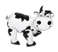WOONEKY Balloon Party Decoration Inflatable Cartoon Cow Print for Birthday Wedding Graduation Easy Setup Farm Animal Theme Supplies