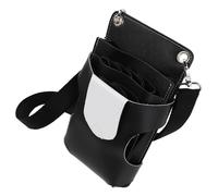 WOONEKY Barber Tool Kit Scissor Pouch Belt Holster for Hair Stylist Professional Hairdressing Storage Bag for Salon Work and Travel