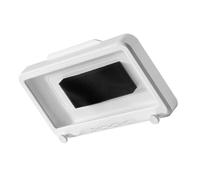 WOONEKY Bathroom Phone Box Wall-mounted Mobile Storage Case with Angle No-drill Paste for Home Use Touchscreen Operation Holder Organizer