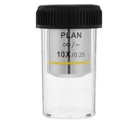 WOONEKY Biological Microscope Objective Lens for Lab Imaging High Clarity Replacement Component with Reflective Control Technology Fit for Enhanced Resolution and Contrast