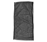 WOONEKY Black Mesh Bird Cage Dust Cover Net with Ventilation for Parakeets Macaws Large Bird Cages Washable Guard for Seed Catcher and Insulation