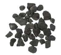 WOONEKY Black Volcanic Lava Rocks 2-3cm 500g Pack Aromatherapy Spar Stone Aquarium and Planter Decoration Fish Tank Landscaping Natural Decorative Rock