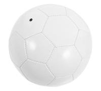 WOONEKY Blank DIY Coloring Soccer Ball for Boys and Girls Unfinished Football for Crafts Painting Drawing Multi-Use Sports Ball for Family Activities and Charity Events Small Size