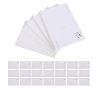WOONEKY Blank White Postcards 120pcs Bulk Set, 4x6 Inch Thick Cardstock Plain Post Cards for Mailing, Watercolor Art, and Printable Greeting Cards, Suitable for Crafting and Office Use