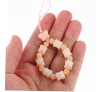WOONEKY Bodhi Beads Mobile Phone Wrist Strap Detachable Chinese Style Keychain Charm Lightweight Multi-functional Phone Chain Pendant for Men Women Car Keys