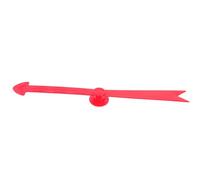 WOONEKY Bright Red Rotating Plastic Arrow Game for Classroom Activities Large Spinning Pointer for Party and Board Games DIY Educational Tool to Enhance and Support Early Learning