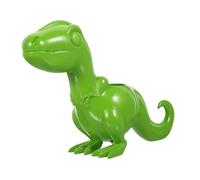 WOONEKY Cartoon Dinosaur Pen Holder Resin Desk Organizer Cute Stationery Storage Pot for Pens Makeup Brushes Unique Decorative Pencil Cup for Office School