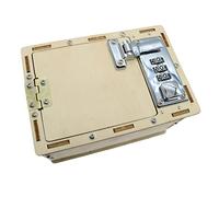 WOONEKY Case Toy Password Box Toy Diy Lockbox Making Tool for Boys and Girls Educational Small Lock Locked Storage Box at Home