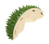 WOONEKY Cat Self Grooming Tool Adorable Fruit Molding Self Scratcher for Cats Portable and Versatile Massage Comb for Active Play and Relaxation