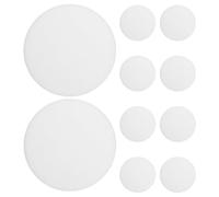 WOONEKY Ceiling Light Diffuser Covers 10 Pcs Plastic Anti-Glare Lampshades to Minimise Eye Strain Round White for LED Downlights and Spotlights Suitable for Home and Office Lighting