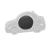 WOONEKY Ceramic Hamster Hideout Pet Nest Cooling Small Animal Hideaway Gray Car Shape Summer Shelter for Hamsters and Dwarf Pets