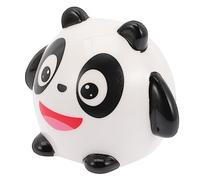 WOONEKY Ceramic Panda Piggy Bank Decorative Coin Saving Box for Home Office Artistic Desktop Money Jar Material Compact Gift
