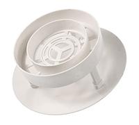 WOONEKY Chimney Rainproof Funnel Cover Roof Vent Cap for Ducting Ventilation Protects from Rain and Easy Installation Durable Design for Furnace Motors and Interiors