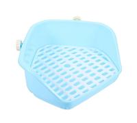 WOONEKY Chinchilla Toilet Bunny Potty Trainer Tray for Pets Litter Box for Cages Gardens and Living Rooms Helps Develop Toilet Habits