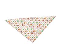 WOONEKY Christmas Dog Bandana Scarf for Pets Soft Xmas Bib for Dogs and Cats Festive Holiday Outfit Accessory for Christmas Parties