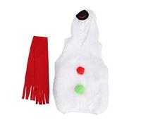 WOONEKY Christmas Snowman Costume Set for Adorable Festival Cosplay Outfit Soft Imitated Cashmere Material for Warmth and Holiday Fun for Family Celebrations and Giving