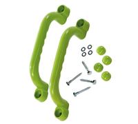 WOONEKY Climbing Safety Handles Heavy Duty UV Stable Plastic Playground Hand Grips for Indoor Outdoor Play Equipment Easy to Install Accessories for Boys Random Color