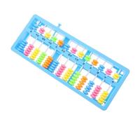 WOONEKY Colorful Plastic Abacus for Beads Counting Tool for Addition Subtraction Multiplication Division Educational Arithmetic Learning Aid for Preschool Early Math Skills