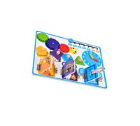 WOONEKY Creative Wooden Busy Board Educational Unlock for Early Learning Development Montessori Puzzle for Cognition and Fine Motor Skills Interaction