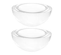 WOONEKY Crystal Dome Calligraphy Paperweights Hemisphere Weights for Painting Sewing Quilting Patterns Practical Lightweight DIY Pressing Tools
