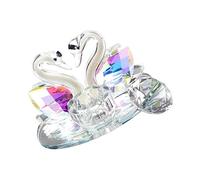 WOONEKY Crystal Nail Art Cup for Manicure Liquid Powder Elegant Water Dish for Mixing for Nail Artists and Home Use Stylish Swan Shape Design