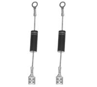WOONEKY Diode Output Safety and Electronic Devices Assured Pack Replacement Voltage High 2pcs 2cl3512 Unidirectional Metal Diode Parts Stable Current Oven Microwave Power Adapters