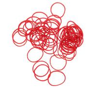 WOONEKY Disposible Hair Salon Perm Cover Hot Ironing Ring Rubber Band High Temp Silicone Elastic Band Heavy Duty Children's Hair Ties