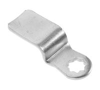 WOONEKY Distribution Circuit Box Strike Plate Metal Door Latch Plate for Electrical Cabinet Silver Iron