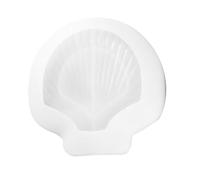 WOONEKY DIY Crystal Epoxy Silicone Mold Irregular Shell Dish Tray for Crafting Home Decor Portable Art Casting Mold