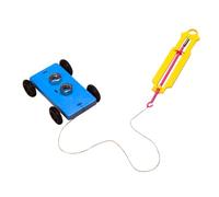 WOONEKY DIY Friction Wheel Science Kit Educational Physics Experiment for Boys and Stem Learning Equipment Inspiring Basic Science Knowledge and Creative Play Random Color