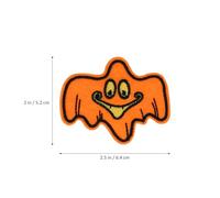 WOONEKY DIY Halloween Embroidered Iron On Applique Patch Sew On Badge for Clothes 1pcs Halloween DIY Patches for Clothes Pattern 11