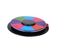 WOONEKY DIY Prize Wheel Game Double Sided Rotatable Color Wheel for Parties Ktv and Bars Interactive Fun for All Ages Game Rules for Social Gatherings