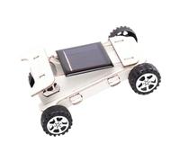 WOONEKY Diy Solar Energy Car Toy Educational Stem Toy for Boys and Girls Magnetic Transform Engineering Car Outdoor Games for Boys and Girls