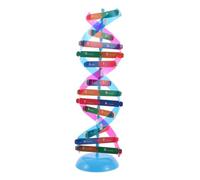 WOONEKY Dna Double Helix Model Kit for Classroom Teaching Interactive Human Genes Learning Tool for Students Scientific Molecular Structure Educational Aid for Biology and Genetics