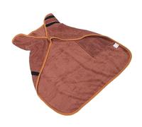 WOONEKY Dog Bathrobe for Absorbent Drying Coat for Dogs and Cats Comfortable Microfiber Towel Robe for after Bath Swimming Wet Walks