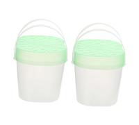 WOONEKY Dog Carriers for Small Dogs Pet Outdoor Cage Textured Vents Travel Reptile Boxes for Turtle