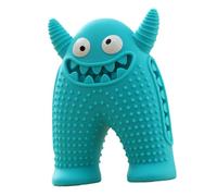 WOONEKY Dog Molar Chewing Toy Interactive Squeaky Monster Plaything for Puppies Health Toy for Teething Dogs for Training and Reward