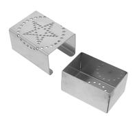 WOONEKY Dog Scent Work Training Tin Small Stainless Steel Scent Detection Box for Nosework and Search Games Suitable for Puppy and Adult Dogs