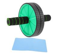 WOONEKY Double Round Abs Roller Wheel for Hole Mute Exercise Equipment for Core Strength Muscle Training and Endurance Workouts at Home Gym