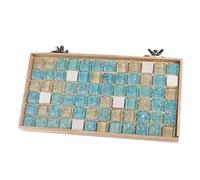 WOONEKY Double-sided Summer Cooling Pad for Rabbits Hamsters Pet Bed House Natural Wood Material Heat Dissipation Mat Easy Wash Portable