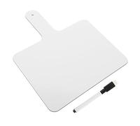 WOONEKY Dry Erase Answer Paddle Double Sided Whiteboard Teaching Prop for Classroom Scoreboard Game Use with Smooth Edges and Stable Structure Handheld Writing Boards