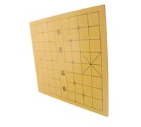 WOONEKY Dual Use Gobang and Chinese Chess Board Go Side Lightweight Wooden Double-sided Traditional Game for Home Use Portable Design