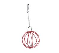 WOONEKY Durable Wooden Balls for Hamsters Chew and Play for Fun and Entertainment Hanging Ball for Pets Random Color Option Random Color