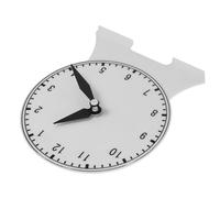 WOONEKY Educational Non-link Clock Model Φ for Early Learning Stable Table Stand Teaching Prop Clear Hour Markings for Reading and Spatial Thinking Development Random Color