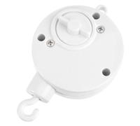WOONEKY Electric Crib Musical Hanging with Secure Hook Lightweight and Simple Music Box for Bed Adorable Design for Nursery Playtime and Soothing