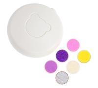 WOONEKY Electric Nail Sharpener and Kids Manicure Kit White Children Nail Trimming Set Safe Pedicure Tool for Baby