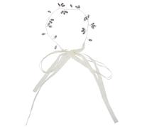WOONEKY Elegant Bridal Headpiece Rhinestone Wedding Hair Vine Women's Head Jewelry Purple Hair Accessories Stylish Headpiece for Bride